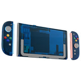 eXtremeRate DIY Replacement Full Set Shells with Buttons for Nintendo Switch 2 - Essence Version - Clear Blue - RHANTM005