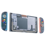 eXtremeRate DIY Replacement Full Set Shells with Buttons for Nintendo Switch 2 - Essence Version - Clear Glacier Blue - RHANTM003