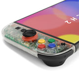 eXtremeRate DIY Replacement Full Set Shells with Buttons for Nintendo Switch 2 - Essence Version - Glow in Dark - Green - RHANTM007