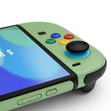 eXtremeRate DIY Replacement Full Set Shells with Buttons for Nintendo Switch 2 - Essence Version - Matcha Green - RHANTM010
