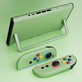 eXtremeRate DIY Replacement Full Set Shells with Buttons for Nintendo Switch 2 - Essence Version - Matcha Green - RHANTM010