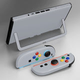 eXtremeRate DIY Replacement Full Set Shells with Buttons for Nintendo Switch 2 - Essence Version - New Hope Gray - RHANTM011