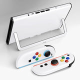 eXtremeRate DIY Replacement Full Set Shells with Buttons for Nintendo Switch 2 - Essence Version - White - RHANTM008