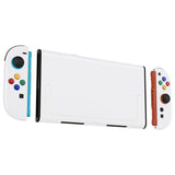 eXtremeRate DIY Replacement Full Set Shells with Buttons for Nintendo Switch 2 - Essence Version - White - RHANTM008