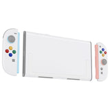 eXtremeRate DIY Replacement Full Set Shells with Buttons for Nintendo Switch 2 - Essence Version - White - RHANTM008