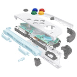 eXtremeRate DIY Replacement Full Set Shells with Buttons for Nintendo Switch 2 - Essence Version - White - RHANTM008