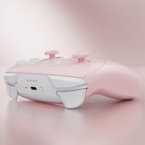 eXtremeRate DIY Replacement Full Set Shells with Buttons for Nintendo Switch 2 Pro Controller - Cherry Blossoms Pink - QGSPTM005