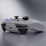 eXtremeRate DIY Replacement Full Set Shells with Buttons for Nintendo Switch 2 Pro Controller - Classic SNES Style - QGSPTY003