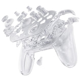 eXtremeRate DIY Replacement Full Set Shells with Buttons for Nintendo Switch 2 Pro Controller - Clear - QGSPTM003