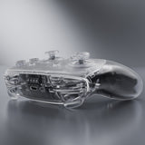 eXtremeRate DIY Replacement Full Set Shells with Buttons for Nintendo Switch 2 Pro Controller - Clear - QGSPTM003