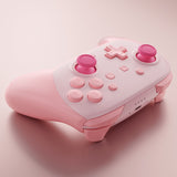eXtremeRate DIY Replacement Full Set Shells with Buttons for Nintendo Switch 2 Pro Controller - Puffy Pink - QGSPTM006