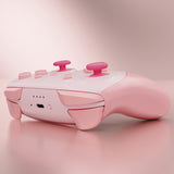 eXtremeRate DIY Replacement Full Set Shells with Buttons for Nintendo Switch 2 Pro Controller - Puffy Pink - QGSPTM006