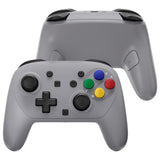 eXtremeRate DIY Replacement Full Set Shells with Buttons for Nintendo Switch 2 Pro Controller - SFC SNES Classic EU - QGSPTY002