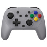 eXtremeRate DIY Replacement Full Set Shells with Buttons for Nintendo Switch 2 Pro Controller - SFC SNES Classic EU - QGSPTY002