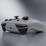 eXtremeRate DIY Replacement Full Set Shells with Buttons for Nintendo Switch 2 Pro Controller - SFC SNES Classic EU - QGSPTY002