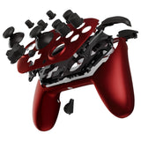 eXtremeRate DIY Replacement Full Set Shells with Buttons for Nintendo Switch 2 Pro Controller - Scarlet Red - QGSPTP001