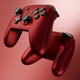 eXtremeRate DIY Replacement Full Set Shells with Buttons for Nintendo Switch 2 Pro Controller - Scarlet Red - QGSPTP001
