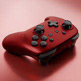 eXtremeRate DIY Replacement Full Set Shells with Buttons for Nintendo Switch 2 Pro Controller - Scarlet Red - QGSPTP001