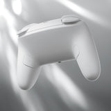 eXtremeRate DIY Replacement Full Set Shells with Buttons for Nintendo Switch 2 Pro Controller - White - QGSPTM004