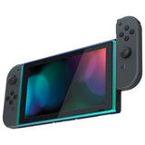 eXtremeRate Chameleon Green Purple DIY Housing Shell for Nintendo Switch Console, Replacement Faceplate Front Frame for Nintendo Switch Console w/ Volume Up Down Power Buttons - Console NOT Included - VEP341