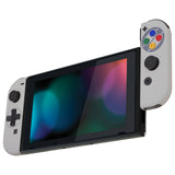 eXtremeRate SNES Classic EU Style Joycon Handheld Controller Housing (D-Pad Version) with Colorful Buttons, DIY Replacement Shell Case for NS Switch JoyCon & OLED JoyCon - Console Shell NOT Included - JZT106
