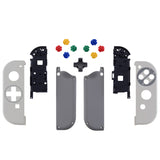 eXtremeRate SNES Classic EU Style Joycon Handheld Controller Housing (D-Pad Version) with Colorful Buttons, DIY Replacement Shell Case for NS Switch JoyCon & OLED JoyCon - Console Shell NOT Included - JZT106