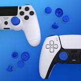 eXtremeRate EDGE Sticks Swappable Thumbsticks for PS5 Controller, Custom Blue Replacement Interchangeable Analog Stick Joystick for PS5, for PS4 All Model Controllers Universal - WITHOUT Controller - P5J210