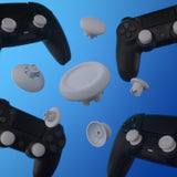 eXtremeRate EDGE Sticks Swappable Thumbsticks for PS5 Controller, Custom New Hope Gray Replacement Interchangeable Analog Stick Joystick for PS5, for PS4 All Model Controllers Universal - WITHOUT Controller - P5J204