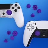 eXtremeRate EDGE Sticks Swappable Thumbsticks for PS5 Controller, Custom Purple Replacement Interchangeable Analog Stick Joystick for PS5, for PS4 All Model Controllers Universal - WITHOUT Controller - P5J206