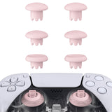 eXtremeRate EDGE Sticks Swappable Thumbsticks for PS5 Controller, Custom Cherry Blossoms Pink Replacement Interchangeable Analog Stick Joystick for PS5, for PS4 All Model Controllers Universal - WITHOUT Controller - P5J212