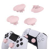 eXtremeRate EDGE Sticks Swappable Thumbsticks for PS5 Controller, Custom Cherry Blossoms Pink Replacement Interchangeable Analog Stick Joystick for PS5, for PS4 All Model Controllers Universal - WITHOUT Controller - P5J212