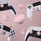 eXtremeRate EDGE Sticks Swappable Thumbsticks for PS5 Controller, Custom Cherry Blossoms Pink Replacement Interchangeable Analog Stick Joystick for PS5, for PS4 All Model Controllers Universal - WITHOUT Controller - P5J212