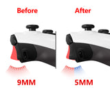 eXtremeRate FLEXOR Rubberized Side Rails Grips Trigger Stop Kit for Xbox Series X/S Controller & Xbox Core Controller - Diamond Textured Chameleon Green Purple - PX3Q3007