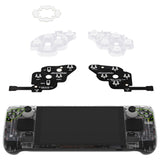 eXtremeRate Face Clicky Kit for Steam Deck Handheld Console, Custom Dpad View A B X Y Menu Keys Face Buttons Mouse Clicky Kit for Steam Deck LCD Console - NYESD001