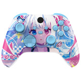 eXtremeRate MeWoow Controller Full Set Housing Shell Case with Buttons for Xbox Series X/S Controller, Custom Replacement Side Rails Front Back Plate Cover for Xbox Core Controller - QX3T1007