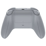 eXtremeRate New Hope Gray Controller Full Set Housing Shell Case with Buttons for Xbox Series X/S Controller, Custom Replacement Side Rails Front Back Plate Cover for Xbox Core Controller - QX3P3004