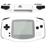 eXtremeRate Black GBA Replacement Full Set Buttons for Gameboy Advance - Handheld Game Console NOT Included - KAG2009