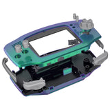 eXtremeRate IPS Ready Upgraded eXtremeRate Chameleon Green Purple GBA Replacement Shell Full Housing Cover Buttons for Gameboy Advance – Compatible with Both IPS & Standard LCD – Console & IPS Screen NOT Included - TAGP3016