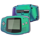 eXtremeRate IPS Ready Upgraded eXtremeRate Chameleon Green Purple GBA Replacement Shell Full Housing Cover Buttons for Gameboy Advance – Compatible with Both IPS & Standard LCD – Console & IPS Screen NOT Included - TAGP3016