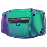 eXtremeRate IPS Ready Upgraded eXtremeRate Chameleon Green Purple GBA Replacement Shell Full Housing Cover Buttons for Gameboy Advance – Compatible with Both IPS & Standard LCD – Console & IPS Screen NOT Included - TAGP3016
