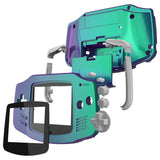 eXtremeRate IPS Ready Upgraded eXtremeRate Chameleon Green Purple GBA Replacement Shell Full Housing Cover Buttons for Gameboy Advance – Compatible with Both IPS & Standard LCD – Console & IPS Screen NOT Included - TAGP3016