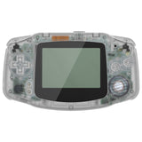 eXtremeRate IPS Ready Upgraded Glow in Dark - Green GBA Replacement Shell Full Housing Cover Buttons & White Screen Lens for Gameboy Advance – Compatible with Both IPS & Standard LCD – Console & IPS Screen NOT Included - TAGM5009