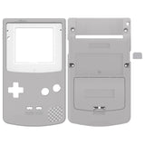 eXtremeRate IPS Ready Upgraded Classic Gray GBC Replacement Shell Full Housing Cover w/ Buttons for Gameboy Color – Fit for GBC OSD IPS & Regular IPS & Standard LCD – Console & IPS Screen NOT Included - QCBP3016