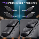 eXtremeRate Interchangeable Back Buttons Bottom Shell for Steam Deck LCD & OLED - with 2 Height Adjustable Buttons - Black - GVSSDM002