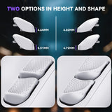 eXtremeRate Interchangeable Back Buttons Bottom Shell for Steam Deck LCD & OLED - with 2 Height Adjustable Buttons - Frosted White - GVSSDM001