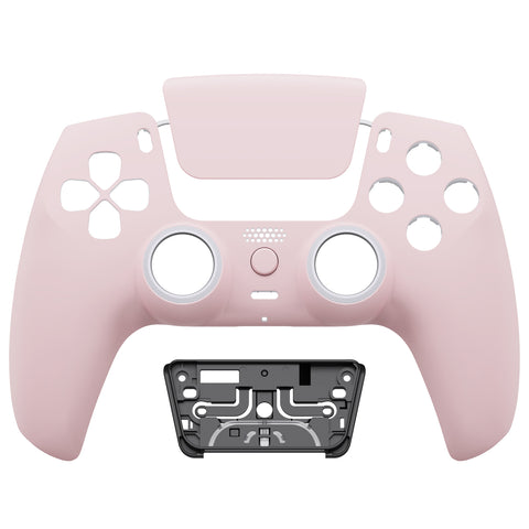 eXtremeRate LUNA Redesigned Front Shell with Touchpad for PS5 Controller BDM-010/020/030/040/050/060 - Cherry Blossoms Pink - GHPFP004G4