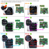 eXtremeRate LUNA Redesigned Front Shell with Touchpad for PS5 Controller BDM-010/020/030/040/050/060 - Cherry Blossoms Pink - GHPFP004G4