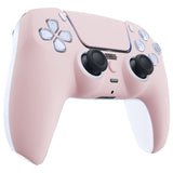eXtremeRate LUNA Redesigned Front Shell with Touchpad for PS5 Controller BDM-010/020/030/040/050/060 - Cherry Blossoms Pink - GHPFP004G4