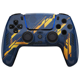 eXtremeRate LUNA Redesigned Front Shell with Touchpad for PS5 Controller BDM-010/020/030/040/050 - Glow in Dark Mecha - Orange - GHPFT012