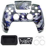 eXtremeRate LUNA Redesigned Front Shell with Touchpad for PS5 Controller BDM-010/020/030/040/050/060 - Shadow Magic - GHPFT026G4